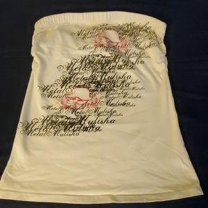 Metal Mulisha Strapless Top